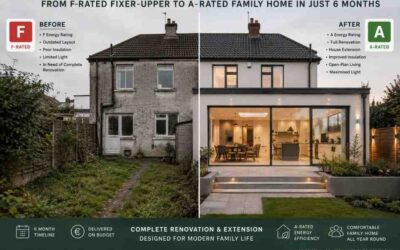 From F-Rated Fixer-Upper to Dream Family Home: How One Dublin Family Completed a Full Renovation and Extension in Just Six Months